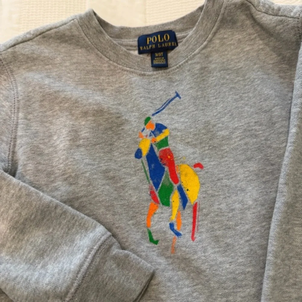 Ralph‎ Lauren Toddler Boy Long Sleeve Shirt & Sweatshirt 3T